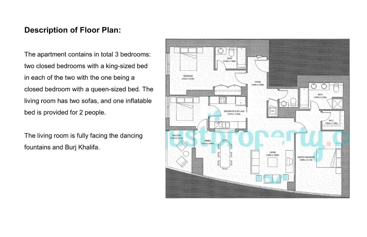 Elite Royal Apartment - Full Burj Khalifa & Fountain View - Premium Dubai Bagian luar foto